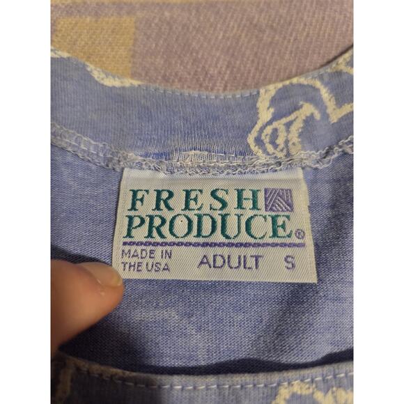 Vintage Periwinkle Blue Mickey Mouse All Over Print Cotton Disney Dress 90s AOP - Picture 3 of 10